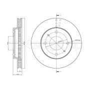 Слика 1 на кочионен диск METELLI 23-0653