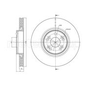 Слика 1 на кочионен диск METELLI 23-0673C