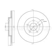 Слика 1 на кочионен диск METELLI 23-0683C