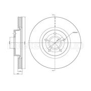 Слика 1 на кочионен диск METELLI 23-0687C