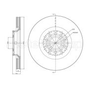 Слика 1 на кочионен диск METELLI 23-0726C