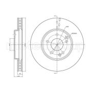 Слика 1 на кочионен диск METELLI 23-0753C