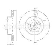 Слика 1 на кочионен диск METELLI 23-0781C