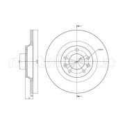 Слика 1 на кочионен диск METELLI 23-0795C