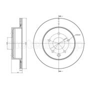 Слика 1 на кочионен диск METELLI 23-0797C