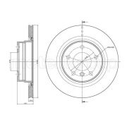 Слика 1 на кочионен диск METELLI 23-0818C