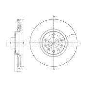 Слика 1 на кочионен диск METELLI 23-0826C