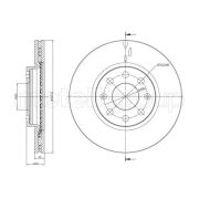 Слика 1 на кочионен диск METELLI 23-0835C