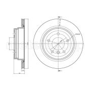 Слика 1 на кочионен диск METELLI 23-0871C