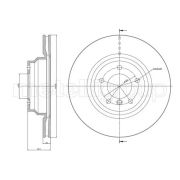 Слика 1 на кочионен диск METELLI 23-0872C