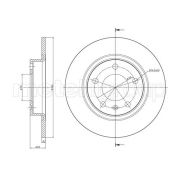 Слика 1 на кочионен диск METELLI 23-0890C