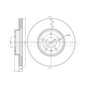 Слика 1 на кочионен диск METELLI 23-0917C