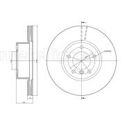 Слика 1 на кочионен диск METELLI 23-0986C