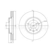 Слика 1 на кочионен диск METELLI 23-1001C