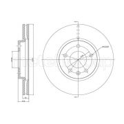 Слика 1 на кочионен диск METELLI 23-1003C