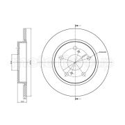 Слика 1 на кочионен диск METELLI 23-1022C