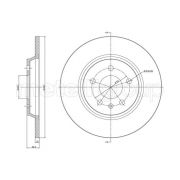 Слика 1 на кочионен диск METELLI 23-1032C