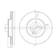 Слика 1 на кочионен диск METELLI 23-1042C