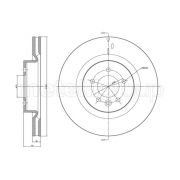 Слика 1 на кочионен диск METELLI 23-1067C