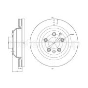 Слика 1 на кочионен диск METELLI 23-1090C