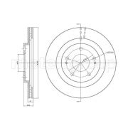 Слика 1 на кочионен диск METELLI 23-1099