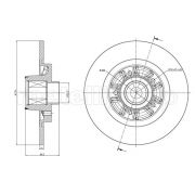 Слика 1 на кочионен диск METELLI 23-1196