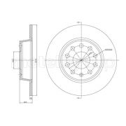 Слика 1 на кочионен диск METELLI 23-1248C