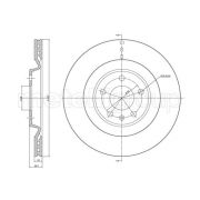 Слика 1 на кочионен диск METELLI 23-1315C