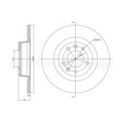 Слика 1 на кочионен диск METELLI 23-1340C