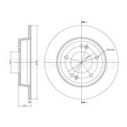 Слика 1 на кочионен диск METELLI 23-1440C