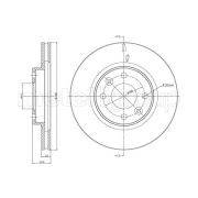 Слика 1 на кочионен диск METELLI 23-1504C