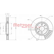 Слика 1 на кочионен диск METZGER Coated 6110050