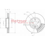 Слика 1 на кочионен диск METZGER Coated 6110073