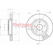 Слика 1 на кочионен диск METZGER Coated 6110086