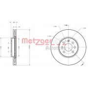 Слика 1 на кочионен диск METZGER Coated 6110193