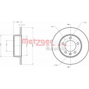 Слика 1 на кочионен диск METZGER Coated 6110201