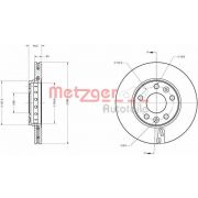 Слика 1 $на Кочионен диск METZGER Coated 6110206