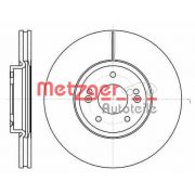 Слика 1 на кочионен диск METZGER Coated 6110210