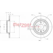 Слика 1 на кочионен диск METZGER Coated 6110247