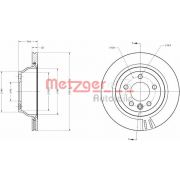 Слика 1 на кочионен диск METZGER Coated 6110344