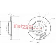 Слика 1 $на Кочионен диск METZGER Coated 6110371