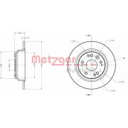 Слика 1 $на Кочионен диск METZGER Coated 6110392