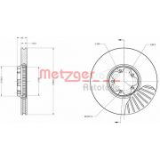 Слика 1 $на Кочионен диск METZGER Coated 6110405