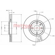 Слика 1 на кочионен диск METZGER Coated 6110475