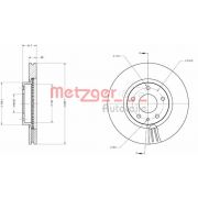 Слика 1 $на Кочионен диск METZGER Coated 6110730