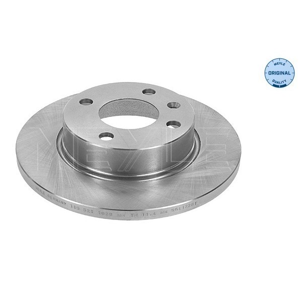 Слика на кочионен диск MEYLE ORIGINAL Quality 115 521 1023 за Skoda Favorit Forman (785) 1.3 - 68 коњи бензин