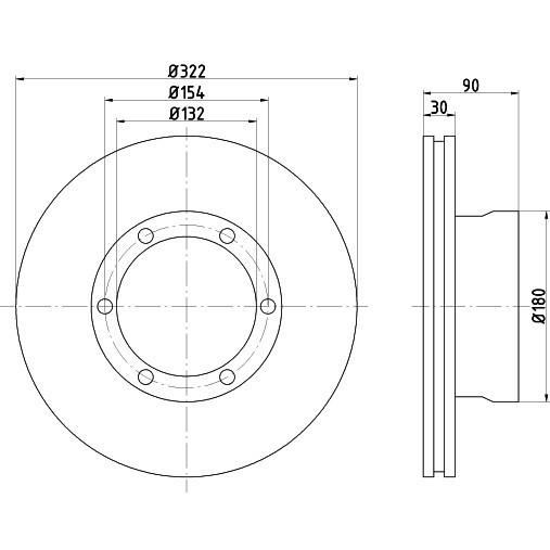 Слика на Кочионен диск MINTEX MDC1251