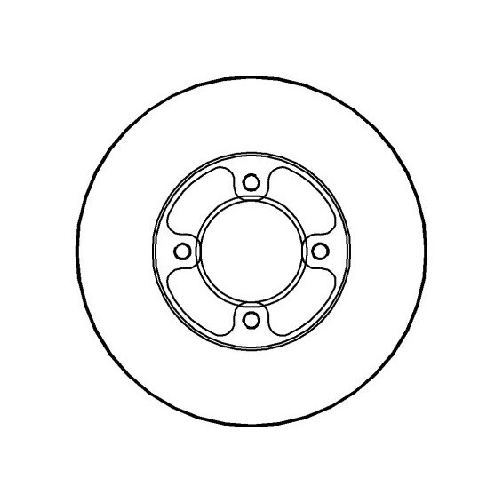 Слика на Кочионен диск NATIONAL NBD611