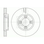 Слика 1 $на Кочионен диск NPS T330A103