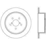 Слика 1 $на Кочионен диск OPEN PARTS BDR2470.10